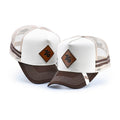 Zac & George CREAM & BROWN Trucker Hat