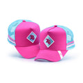 Zac & George PINK & TEAL Trucker Cap