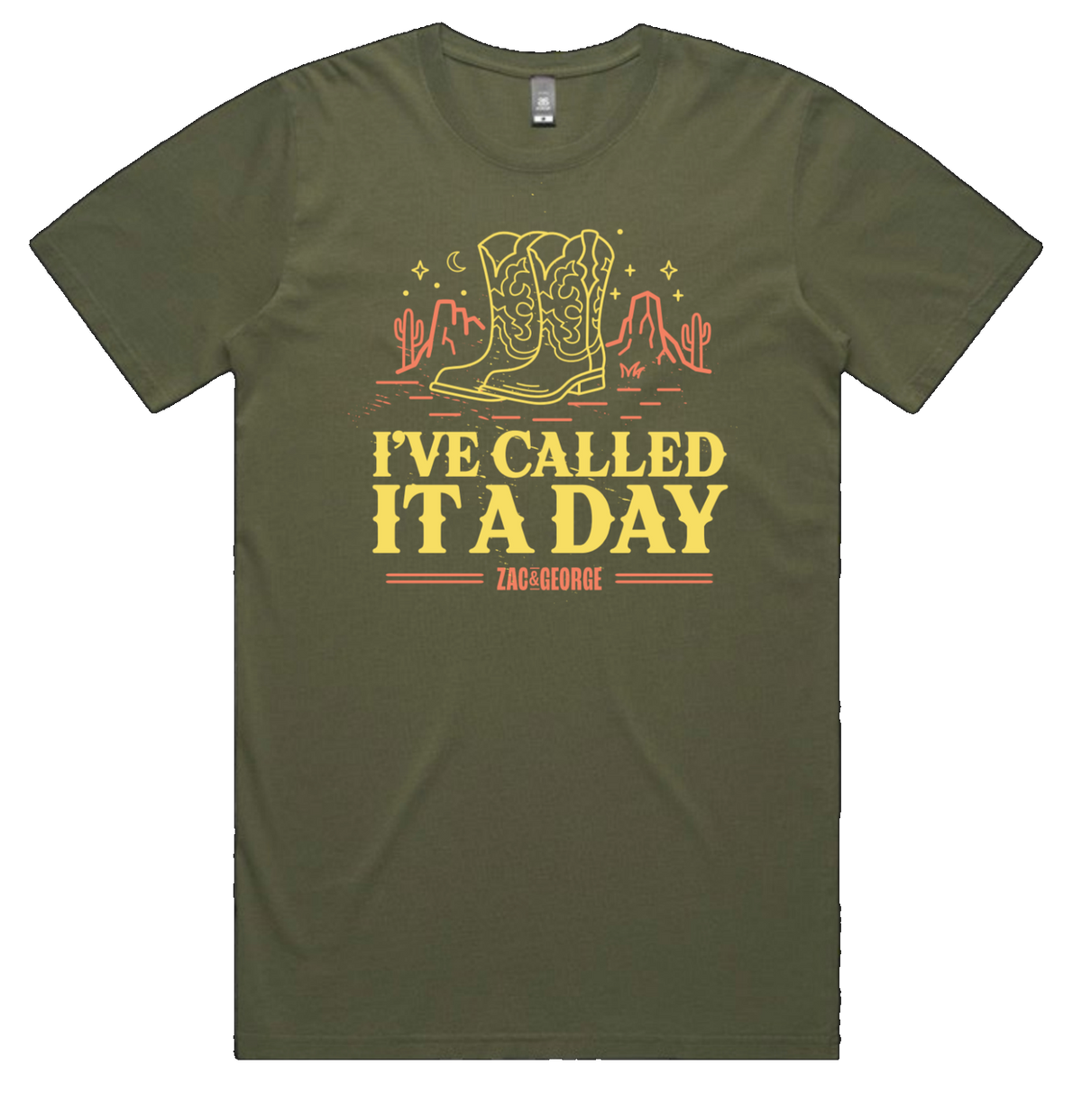 Zac & George I've Called It A Day - GREEN TEE